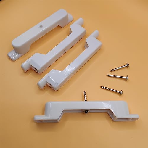fallingstar 2 Sets (4 Clips) False Front Connector Cabinet Clips 4-1/2"