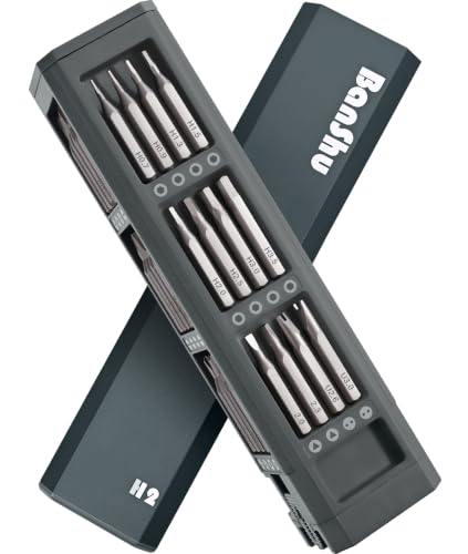 Banshu Mini Screwdriver Set, 46 in 1 Small Screwdriver Set with Case - size: 46-in-1