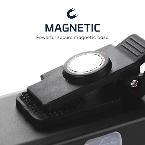 NEBO SLIM Pocket Flashlight | 500 Lumens, Rechargeable Mini EDC Work Light, Magnetic Base & Dimmable Brightness, Durable & Water Resistant, Includes Charging Cable — Black - style: 500 Lumens - Black
