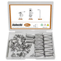 30 Sets M5 x 20mm Stainless Steel Furniture Joint Connector Bolts - size: M5 x 20-30 Sets