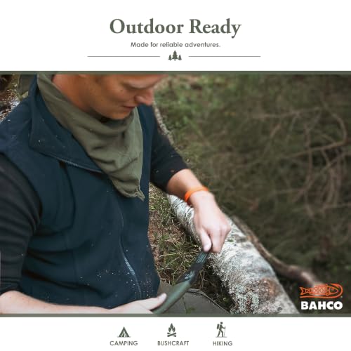 Bahco BAH396LAP Laplander Folding Saw, 7-1/2" Blade, Ergo Grip, Green