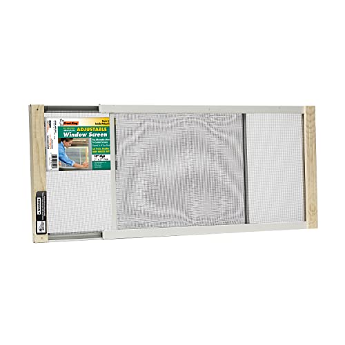 Frost King AWS1033SP WB Marvin Adjustable Window Screen, Natural - style: 10" High x Fits 19-33" Wide