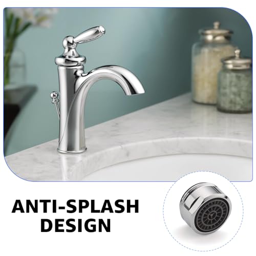 Sigely 116711 Faucet Aerator Insert, 1.5 GPM Water Saving Flow Restrictor