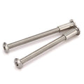 M6 Furniture Joint Connector Bolt & Cap Nut Kit 50MM 10pcs - size: 50mm (10pcs)