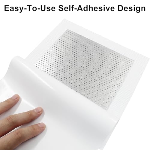 6Pcs Drywall Repairs Patch,6 x 6 Inch Drywall Repair Kit, Self Adhesive Wall Hole Repair Kit for Damaged Drywall or Ceiling - size: 6 x 6 Inch