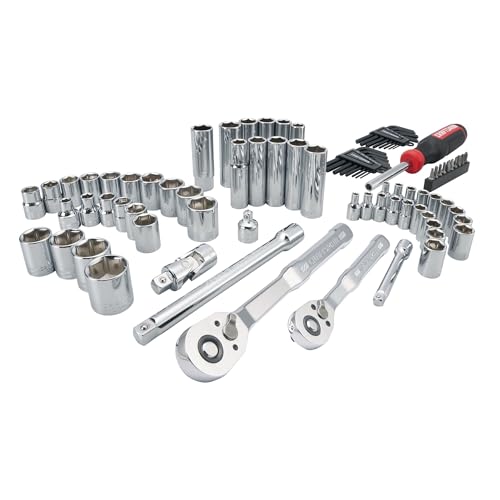 CRAFTSMAN Mechanics Tool Set, 83 Piece Hand Tool and Socket Set SAE/Metric (CMMT12121) - style: NEW 83 Piece Set