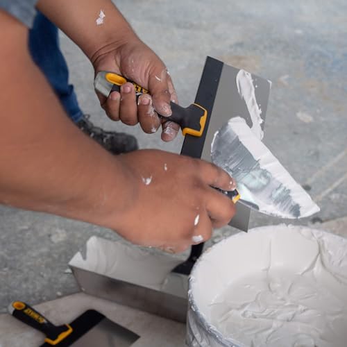 DEWALT 3" Putty Knife | Stainless Steel w/Soft Grip Handle | DXTT-2-139 - size: 3-Inch