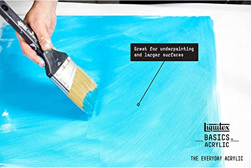 Liquitex BASICS Acrylic Paint Set, 12 x 22ml (0.74-oz) Tube Paint Set - size: 8.88 Fl Oz (Pack of 1), style: 12 x 22ml (0.74-oz)