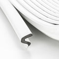 Ravinte Weather Stripping Door Seal, Q-Shaped Kerf Foam Strip, 19.8FT, White - color: White, size: 19.8FT