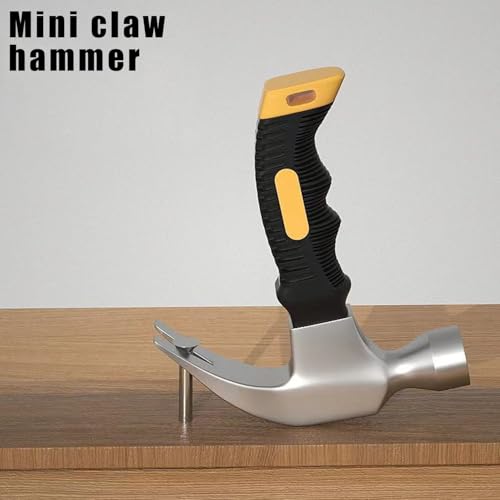 2 PacK Small Claw Hammer Forged Hardened Steel Head With Non-Slip Handle