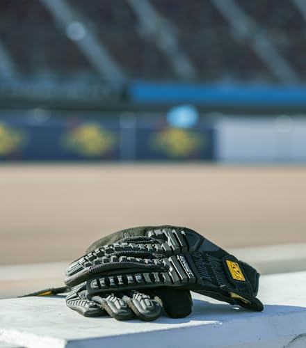 Mechanix Wear M-Pact Touchscreen Work Gloves, Large, Black - color: Black/Grey, size: Large