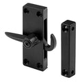 Prime-Line A 104 Die-Cast Sliding Screen Door Latch, Black - color: Matte Black