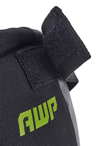 AWP Work Knee Pads, One Size, 1 Pair, Low-Profile Fabric Cap - size: 1 Pair, style: Low-Profile Fabric Cap Work Knee Pads