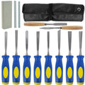 Lulu Home 13 PCS Wood Chisel Set with Canvas Bag