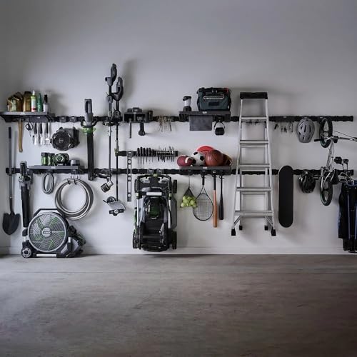 FLEX TRACK-LOCK 10-Pc. All Purpose Wall Storage Set - FSM1502-10 - style: 10-Pc. All Purpose Wall Storage Set