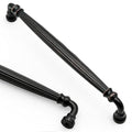 Asidrama 10 Pack 7.5 inch Oil Rubbed Bronze Kitchen Cabinet Handles - color: Oil Rubbed Bronze, size: 7.5" Hole Center(192mm)