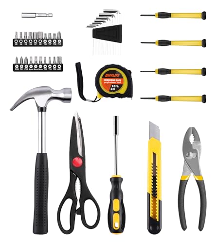 40-Piece Tool Set - General Household Hand Tool Kit - style: 40 Piece