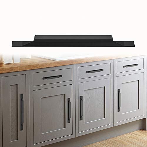 Kitchen Cabinet Pulls - Black Cabinet Handles - 5 Pack Long Cabinet Hardware for Drawers Dresser Furniture Pulls (5.04 inches Hole Center - 7.87 inches Length) - size: 5.04 inches Hole Center - 7.87 inches Length