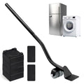 29" Lengthening Furniture Lifter Tool, Appliance Metal Lifter for Furniture - size: Black-29 IN