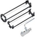 Basin Wrench & Broken Pipe Extractor Tool Set, Plumber Tool for Tight Space