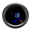 AUCELI Car Digital Boost Gauge Bar, Universal Meter Kit, 2" 52mm & Blue LED Light Display - style: Boost Gauge Bar