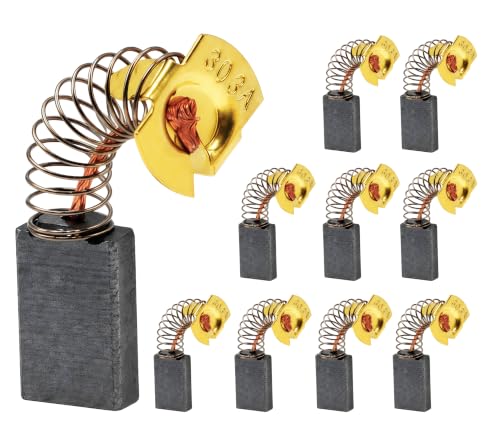 191963-2 CB303 Carbon Brush Set Power Tools CB303 191963-2 194996-6 for Power Tool Maintenance and Performance (10 pack) - color: 10 Pack