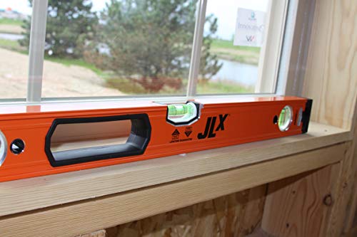 Johnson Level & Tool 5700-2400 Heavy Duty Aluminum Box Level, 24", Orange, 1 Level - size: 24 Inch