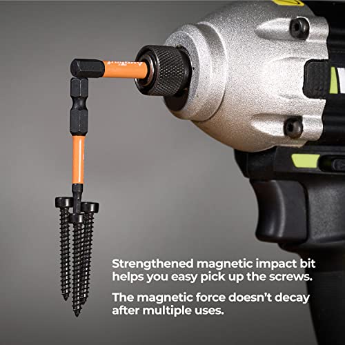 toolant 3mm S2 Steel Impact Hex Head Allen Wrench Drill Bits Set, 10pcs, 1/4" Hex-Shank, 2" Long, CNC Machined Tips with Magnetism - size: 3mm(10pcs)