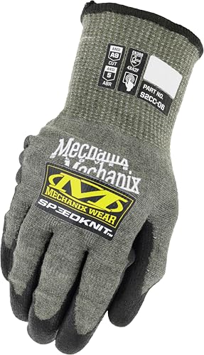 Mechanix Wear SpeedKnit S2CC06 Coated-Knit Work Gloves X-Large Green - size: X-Large