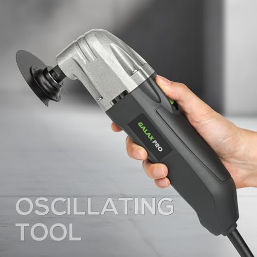 GALAX PRO Corded Oscillating Multi Tool Kit 2.0-Amp with 11Pcs Accessories - style: 2.0 Amp