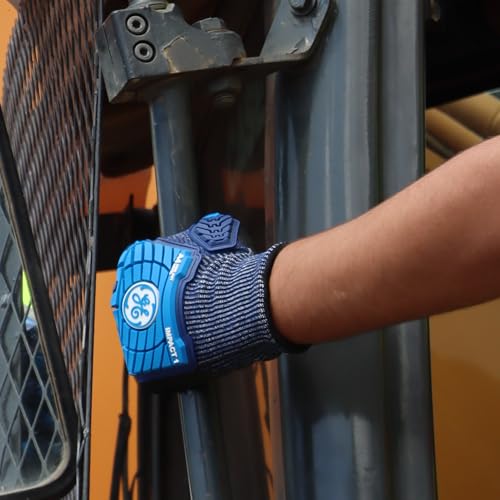 GE TPR Impact Level 1 Gloves, Micro Foam Nitrile Dipped, ANSI Cut 4, 13 GA - size: XX-Large