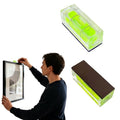 2PCS Magnetic Small Bubble Level 15x15x40mm(0.59x0.59x1.57in) Small Leveler Tool - size: 2pcs 15x15x40mm