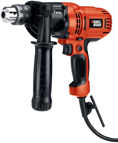 BLACK+DECKER 7.0 Amp 1/2 in. Electric Drill/Driver Kit (DR560) , Orange