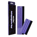 NEWISHTOOL 2 PCS Felt Squeegee for Vinyl, Purple Ruler Scraper, Two-Length