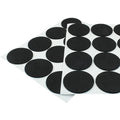 Bivethoi Self-Stick Round Felt Furniture Pads, 1.5"/38mm, Black, 60pcs - size: 1.5" Round 60pcs