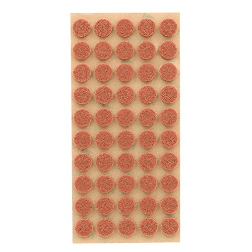 Furniture Felt Pads 3/8" (10mm) Diameter Round 3M Self Adhesive Protects Kitchen Cabinets, Drawers, Desks and Furniture Against Bumps and Scratches 200 Pack - Sienna (Maple) - color: Sienna 200 Pack