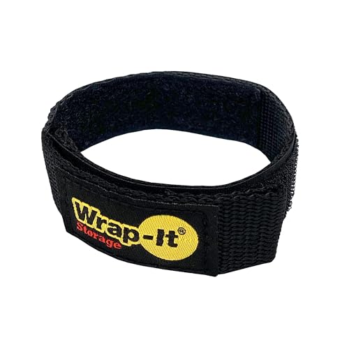 Quick-Straps by Wrap-It Storage – 12” (12-Pack) Black - color: Black, size: 12" (12 Pack)