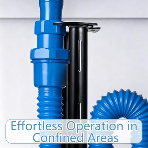 2026 New 2 Pcs Multifunctional Sink Wrench, Upgrade 8 and 11 Sizes Basin Faucet Tool with Four-Jaw Hex Spanner Universal Plumbers Under Sink Wrench for Tight Spaces Kitchen Bathroom Home with Glove