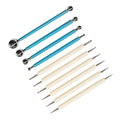 10Pcs Dotting Tools, Ball End Dot Art Tools for Rock Painting, Pottery Clay Modeling Embossing Art Mandala