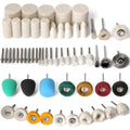 103PCS Polishing Kit for Dremel Buffing Wheels 1/8" Shank Polishing Bits - style: 103PCS Buffing Wheels