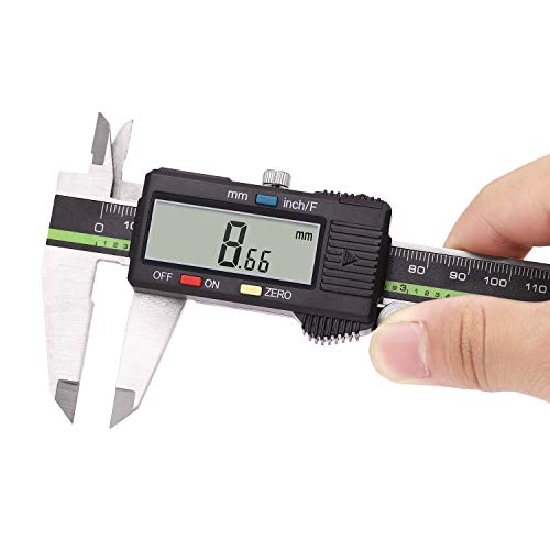 Sattiyrch 6 Inch Digital Caliper, Stainless Steel Precision Measuring Tool