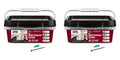 GRK 121010#9x2-1/2 Star Drive Bugle Head Climatek Steel R4 Multi-Purpose Screws, 1800/Box - size: #9 x 2-1/2" 1800 count
