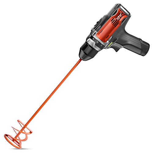 Paint & Mortar Mixer, 16" L, 3" Dia (Orange#02) - color: Orange#02
