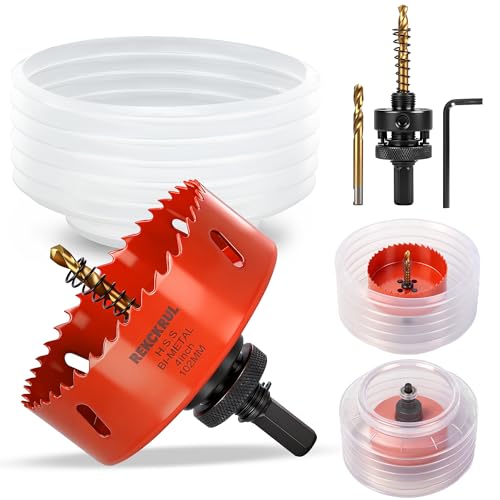 (102mm | 4 Inch) HSS M42 with 8% Cobalt Bi-Metal Hole Saw - size: 102mm | 4 Inch