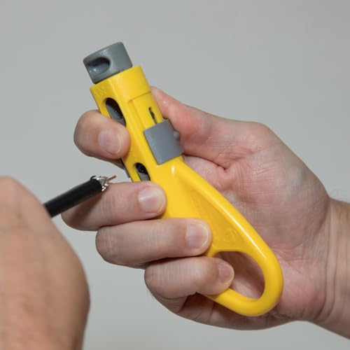 Klein Tools VDV110-095 Coax Cable Radial Stripper - style: Universal COAX Prep Tool