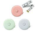 3 Pack Tape Measures Retractable Measuring Tape for Body, 60-Inch 1.5 Meter Dual Sided Flexible Ruler for Craft Fabric Cloth Sewing Tailor Weight Loss Body Measuring Tape (Macaron Blue, Pink, Green) - color: Macaron Blue, Pink, Green