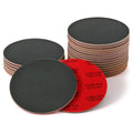 MAXMAN Foam Sanding Pads, 5" Bowling Sanding Pads, 500-600 Grit for Auto | 18pcs Sanding Sponge Set, Reusable Wet Dry Sandpaper Block, for Random Orbital Sander, Wood, Metal, Drywall & Curved Surfaces - size: 5 inch, style: 500-600 Grit