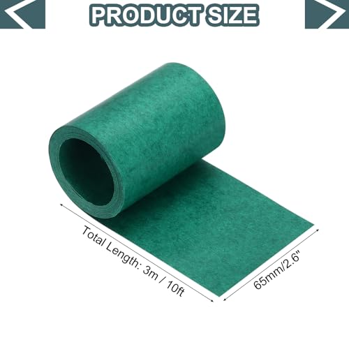 MECCANIXITY Electrical Insulating Fish Paper 65mm, 10ft Green - size: 65mm