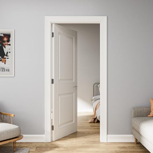 Luxbaro 3 Pack Self Closing Door Hinges 3.5 Inch, Adjustable Tension - color: Brushed Nickel-5/8'', size: 3.5" 3 Pack