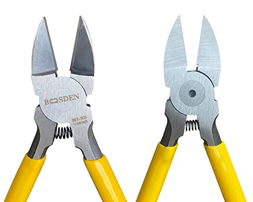 BOOSDEN Wire Cutter 5 inch Cutting Pliers Diagonal Cutter Snipper - size: 5"- 1 Pack